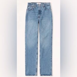 Abercrombie & Fitch Ultra High Rise 90s Straight Jean